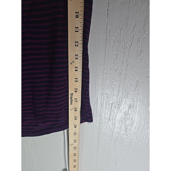 Y2K Babydoll Cropped Henley Cap Sleeve Forever 21 Medium Shirt 90s Casual Fall - Picture 4 of 6